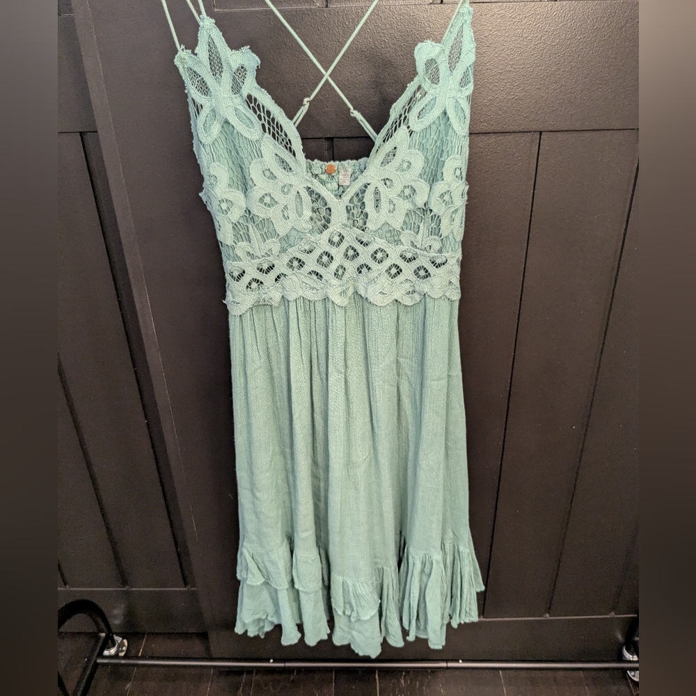 FP Movement by Free People Sea Mist Mini Dress